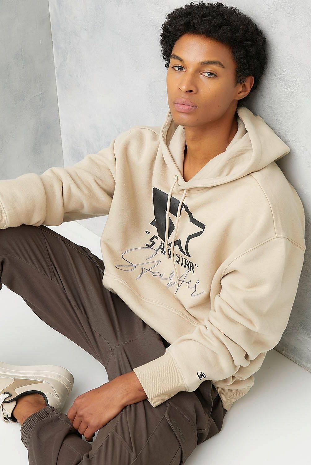 STARTER - Polerón Canguro Relaxed Fit Hombre Starter