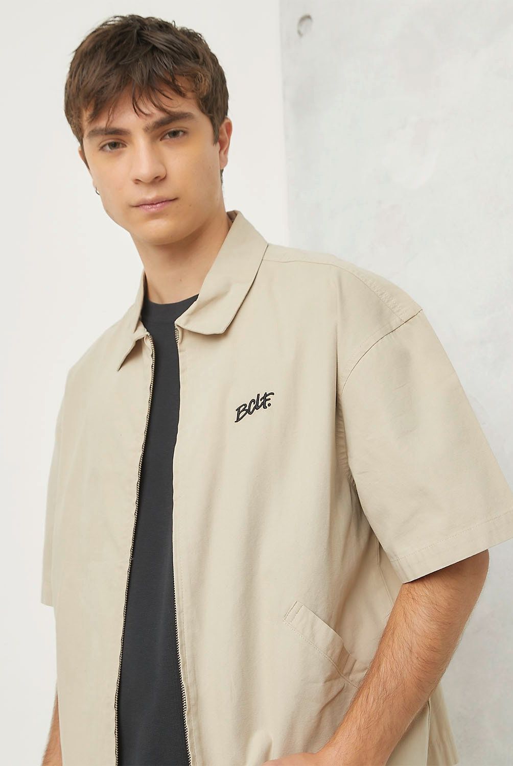 BEARCLIFF - Chaqueta Algodón Regular Fit Hombre Bearcliff