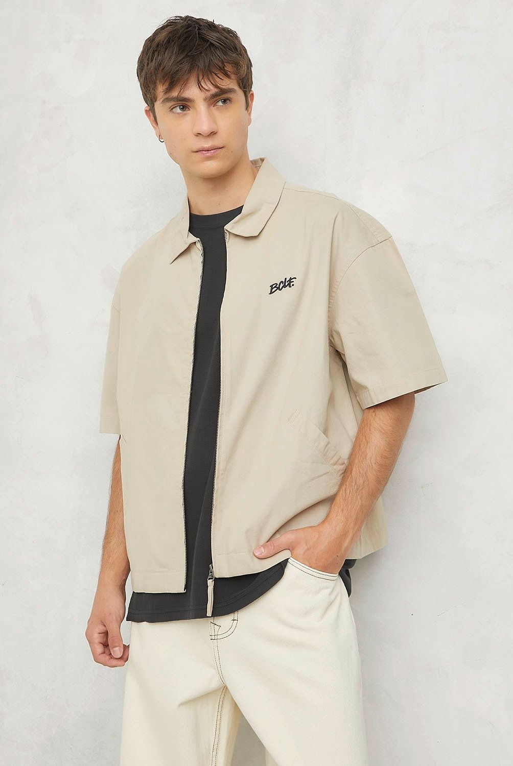 BEARCLIFF - Chaqueta Algodón Regular Fit Hombre Bearcliff