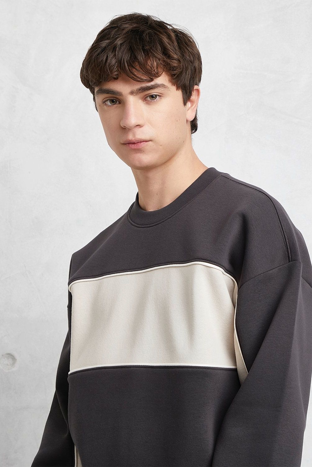 BEARCLIFF - Polerón Bearcliff Crew Neck Algodón Hombre Regular Fit