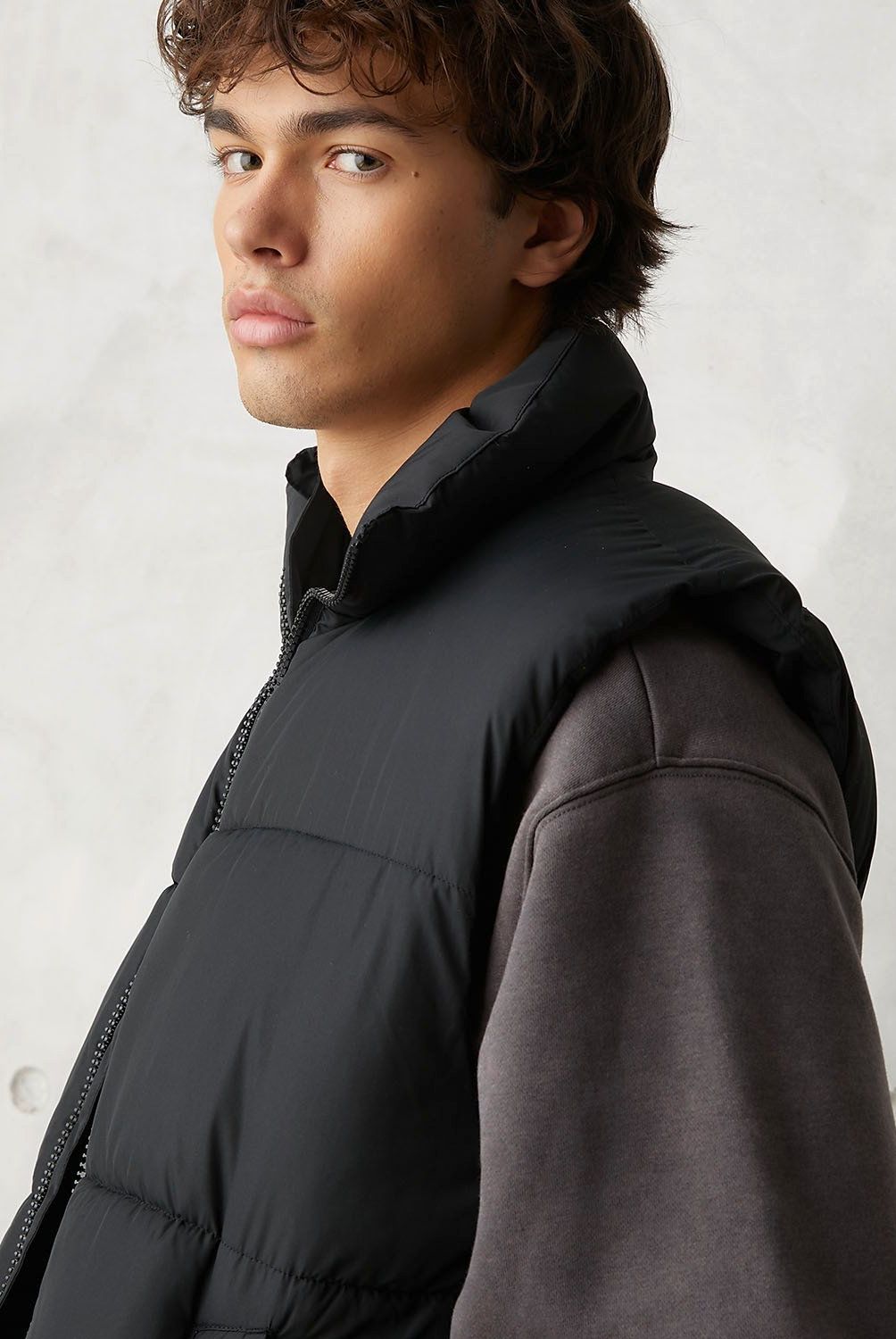 BEARCLIFF - Parka Sin Mangas Casual Hombre Bearcliff