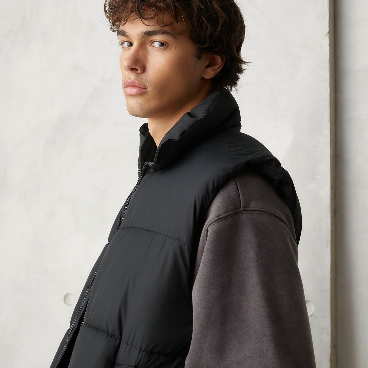 BEARCLIFF - Parka Sin Mangas Casual Hombre Bearcliff