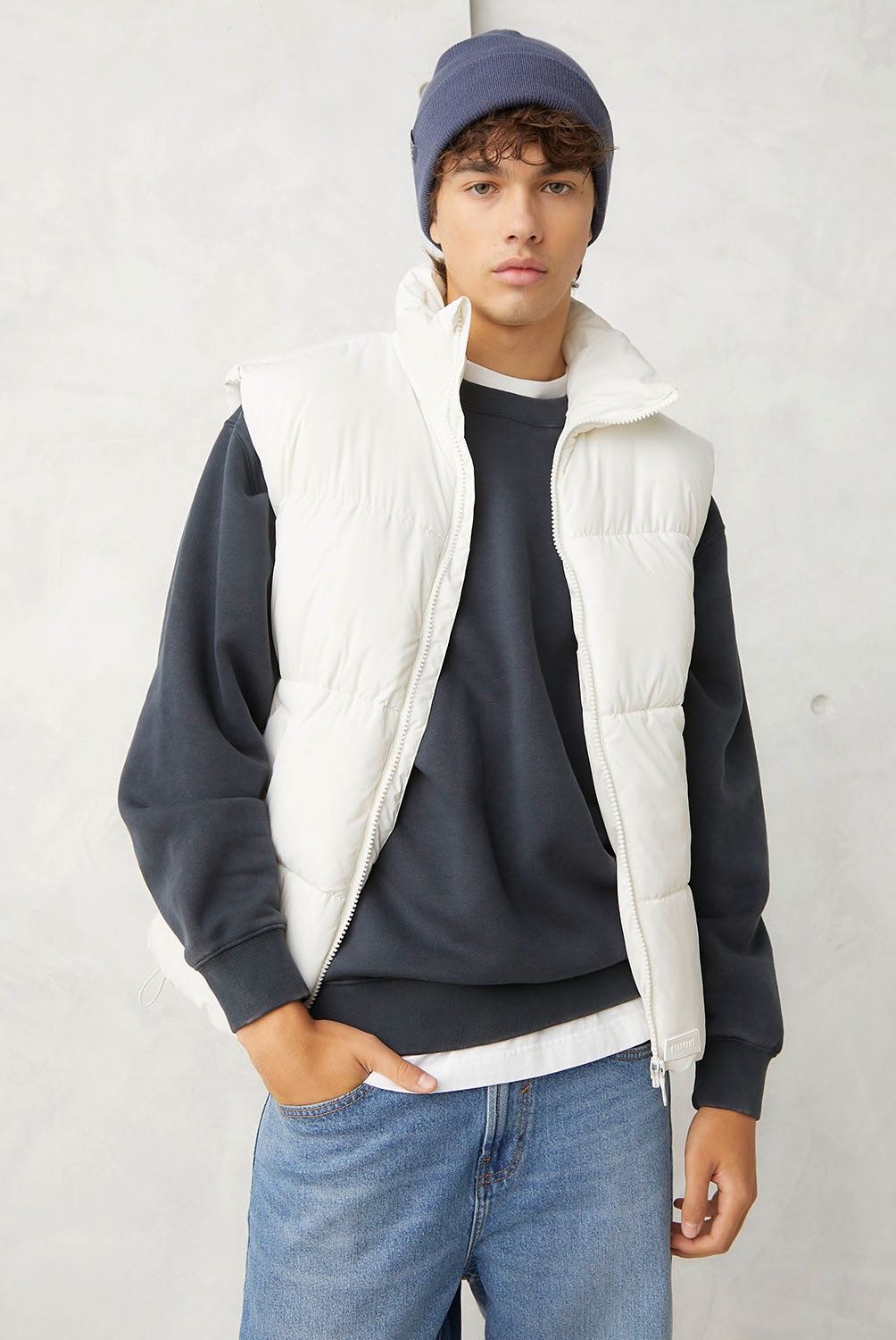 BEARCLIFF - Parka Sin Mangas Casual Hombre Bearcliff