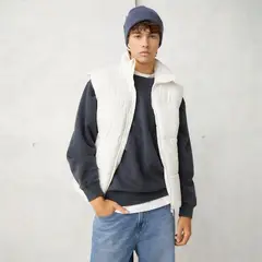 BEARCLIFF - Parka Sin Mangas Casual Hombre