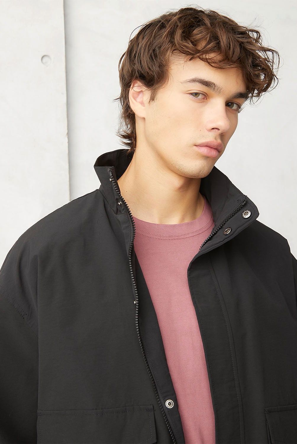 BEARCLIFF - Cortaviento Boxy Fit Hombre Bearcliff