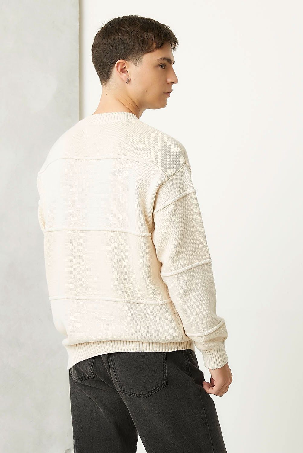 BEARCLIFF - Sweater Casual Algodón Hombre Bearcliff
