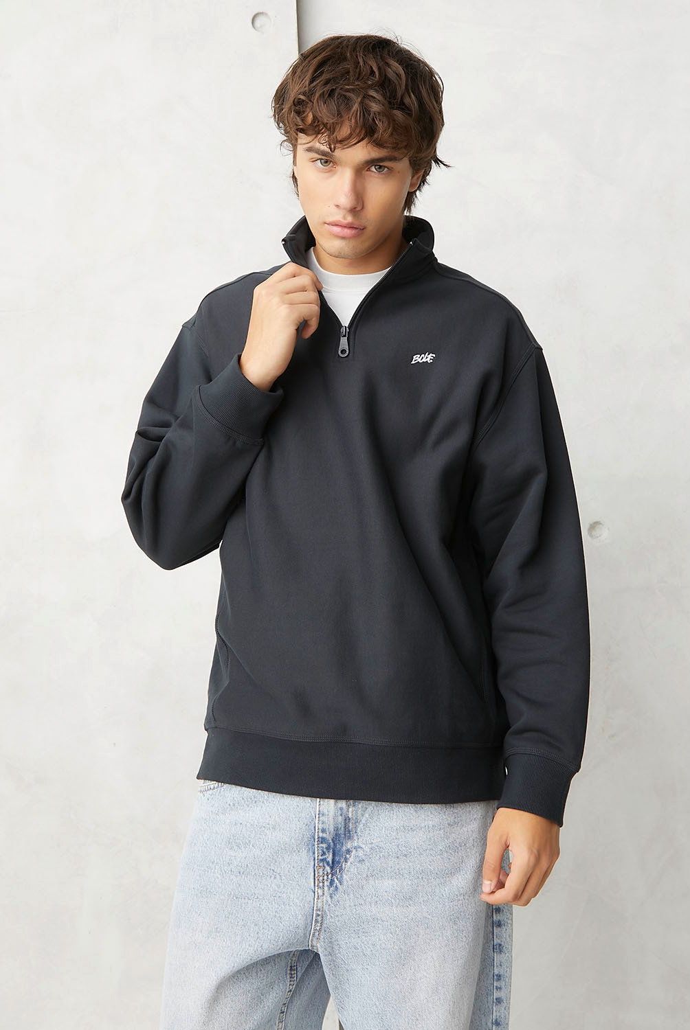 BEARCLIFF - Polerón Relaxed Fit Hombre Bearcliff