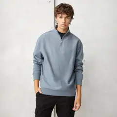 BEARCLIFF - Polerón Relaxed Fit Hombre