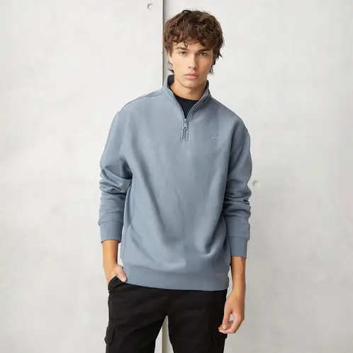 BEARCLIFF - Polerón Relaxed Fit Hombre