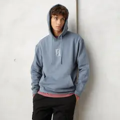 BEARCLIFF - Polerón Canguro Relaxed Fit Hombre