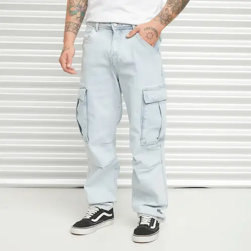 AMERICANINO - Jeans Cargo Algodón Hombre