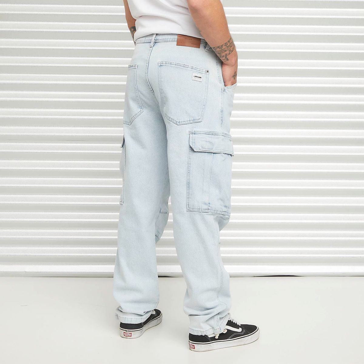 AMERICANINO - Jeans Cargo Americanino Algodón Hombre Multipocket