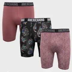 AMERICANINO - Pack De 3 Boxers Algodón Hombre