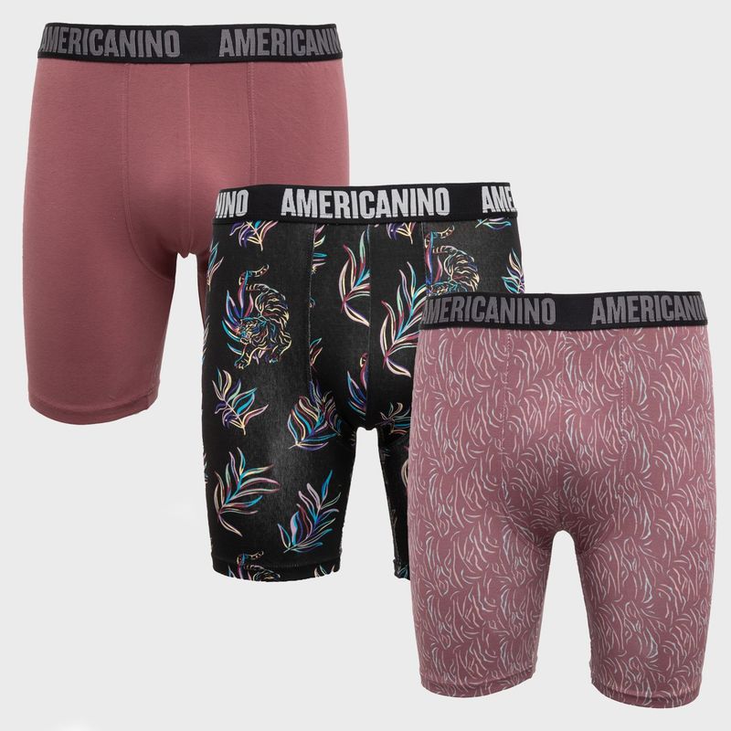 AMERICANINO - Pack De 3 Boxers Algodón Hombre Americanino