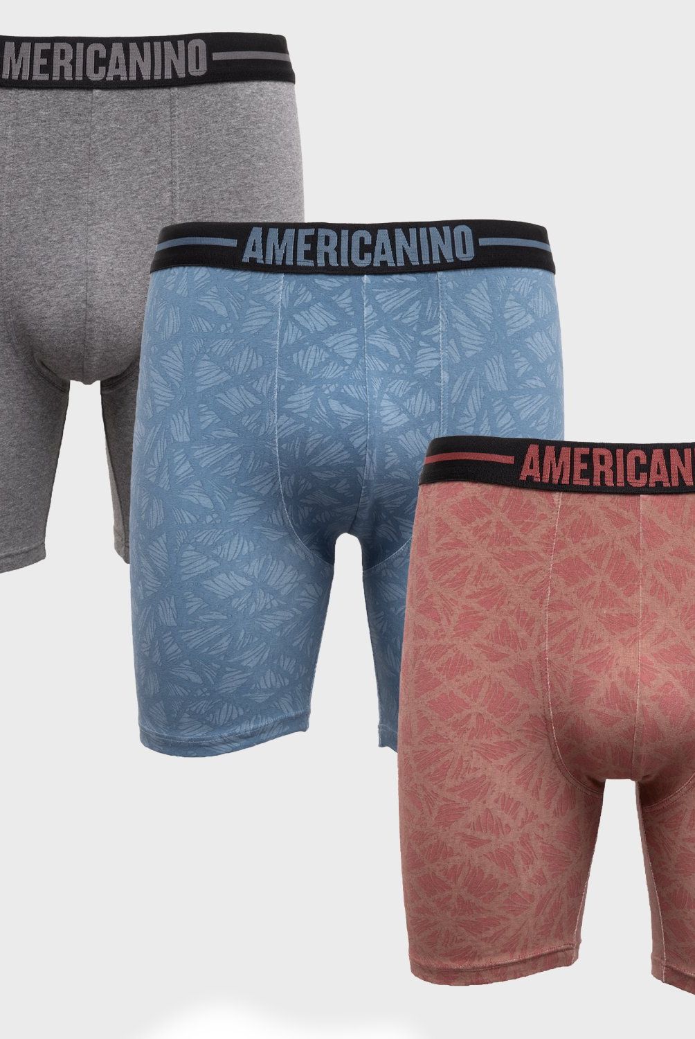 AMERICANINO - Pack De 3 Boxers Algodón Hombre Americanino