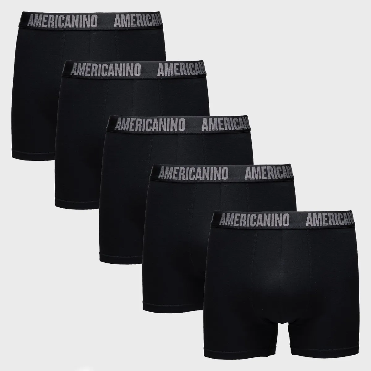 AMERICANINO - Pack De 5 Boxers Algodón Hombre Americanino