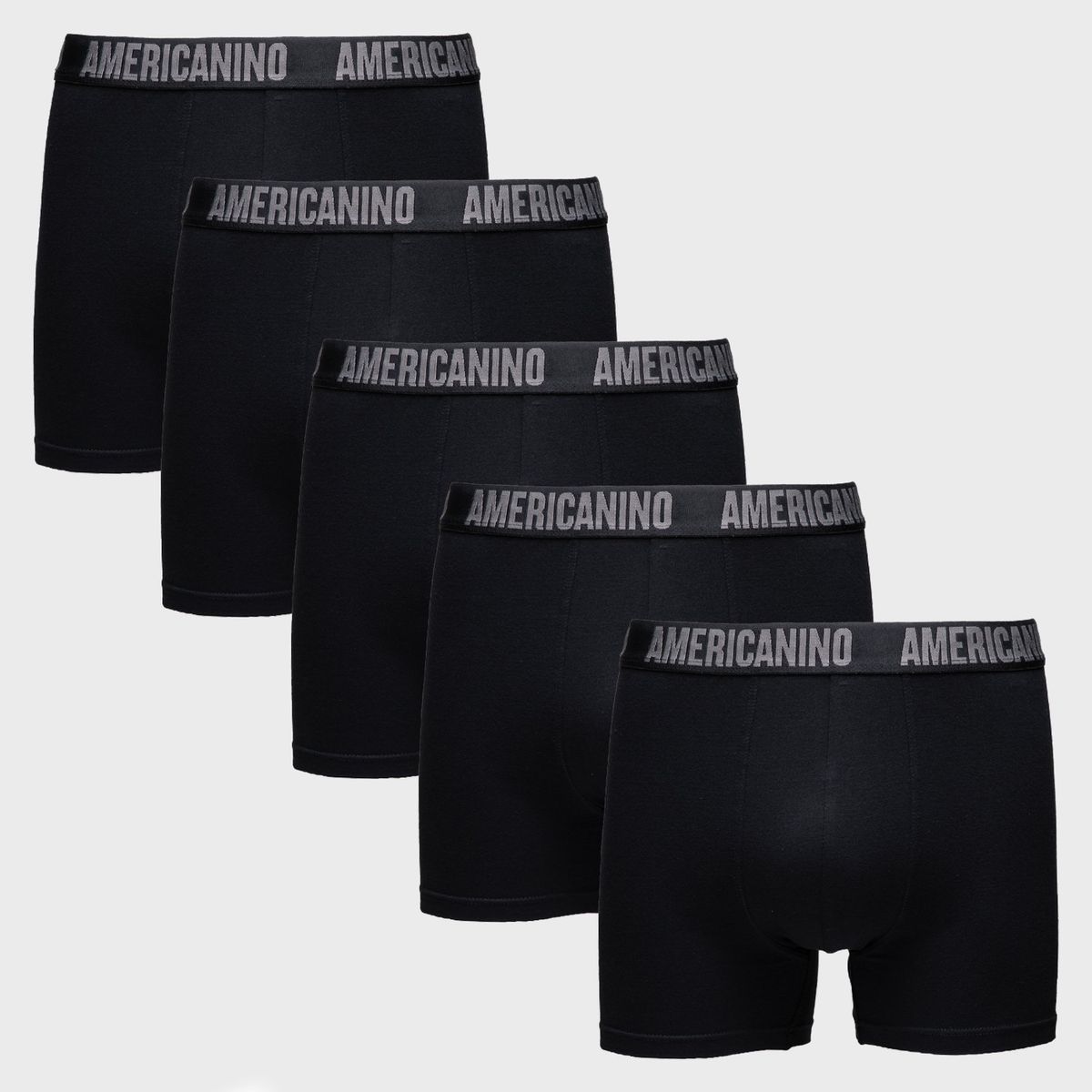 AMERICANINO - Pack De 5 Boxers Algodón Hombre Americanino