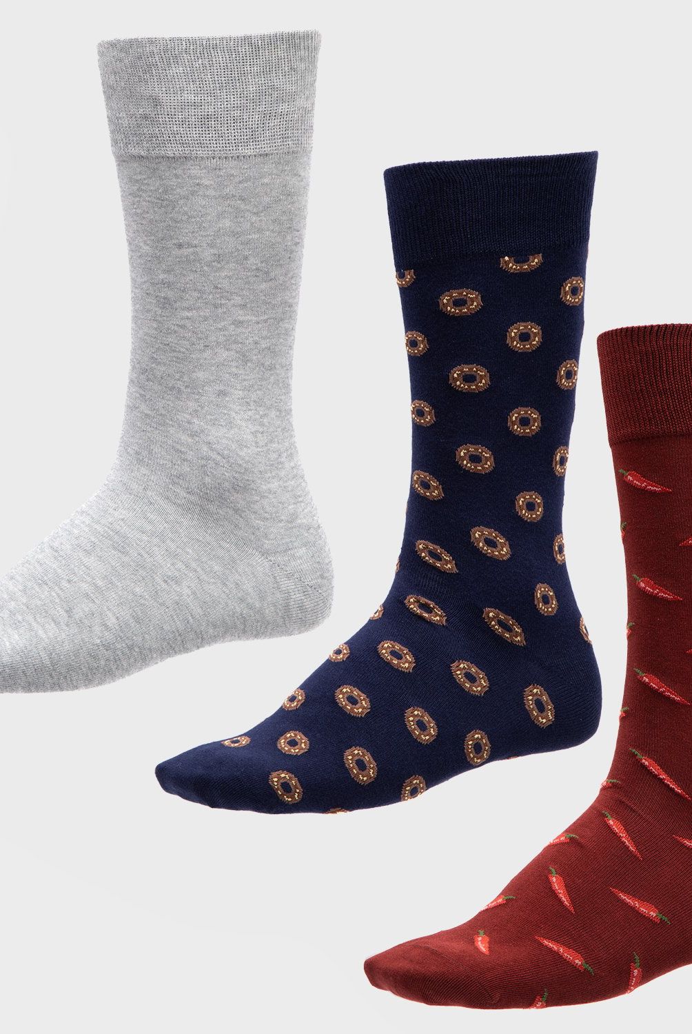 BASEMENT - Pack De 3 Calcetines Sport Hombre Basement