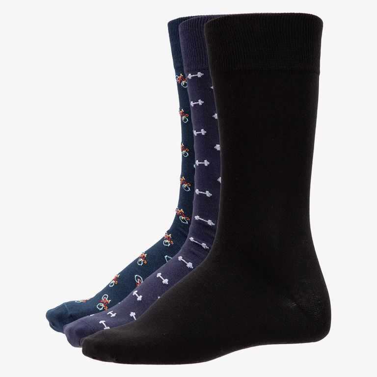 Pack De 3 Calcetines Sport Hombre