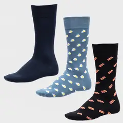 BASEMENT - Pack De 3 Calcetines Sport Hombre