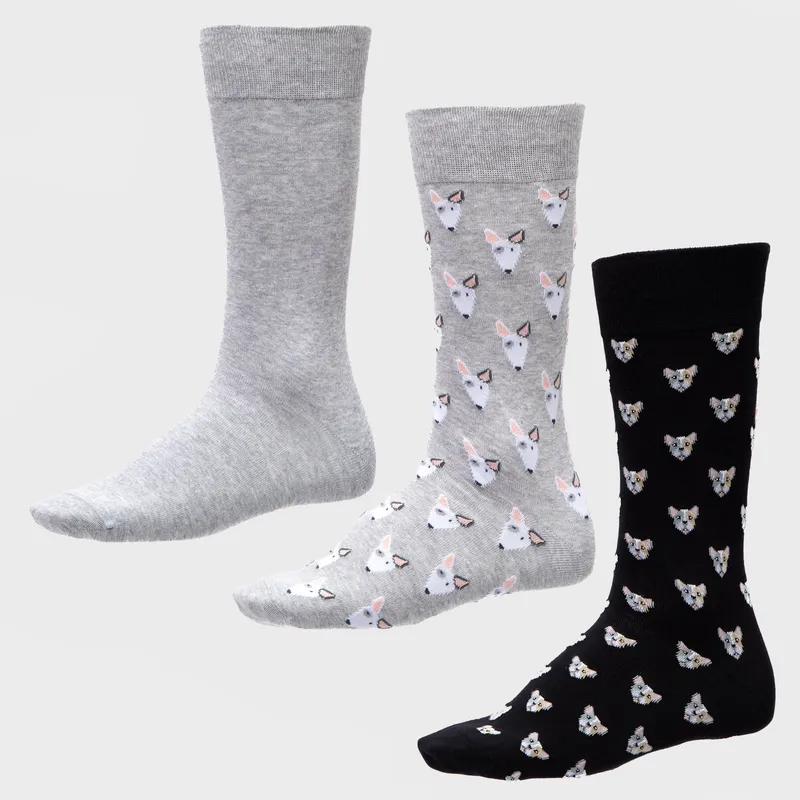 BASEMENT - Pack De 3 Calcetines Sport Hombre Basement