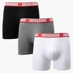 AMERICANINO - Pack De 3 Boxers Algodón Hombre