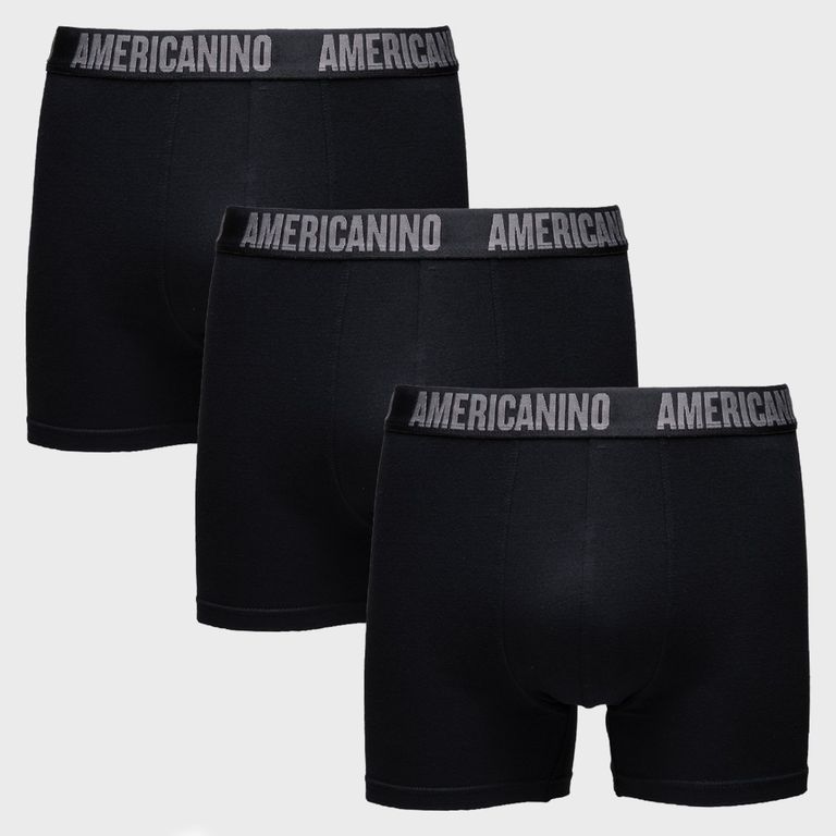 Pack De 3 Boxers Algodón Hombre