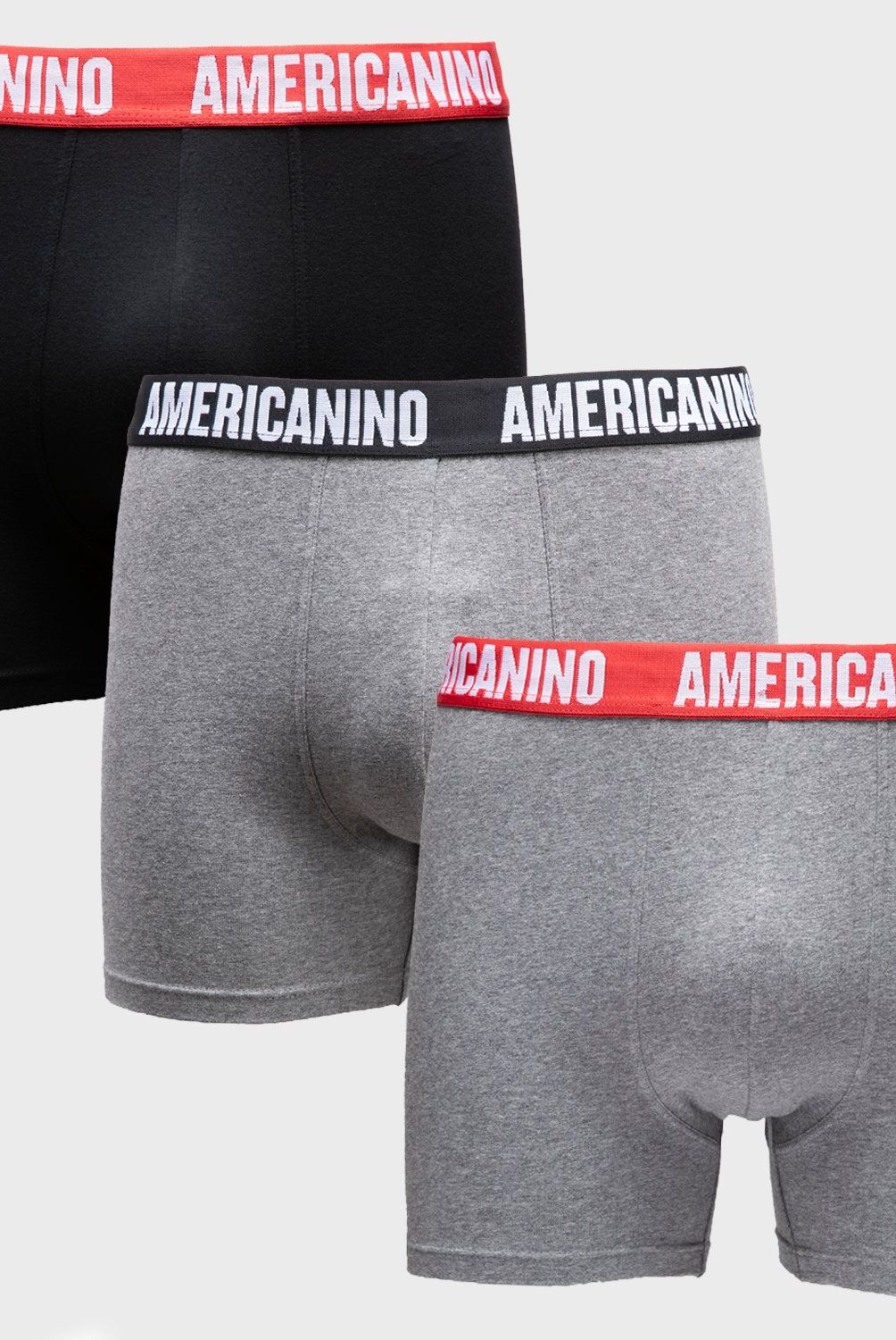 AMERICANINO - Pack De 3 Boxers Algodón Hombre Americanino