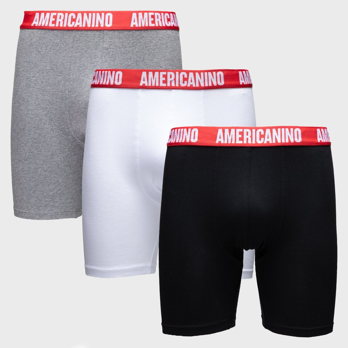 AMERICANINO - Pack De 3 Boxers Algodón Hombre Americanino