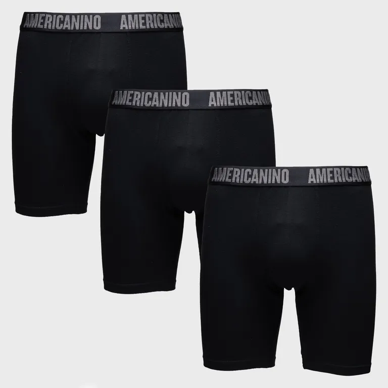 Pack De 3 Boxers Algodón Hombre