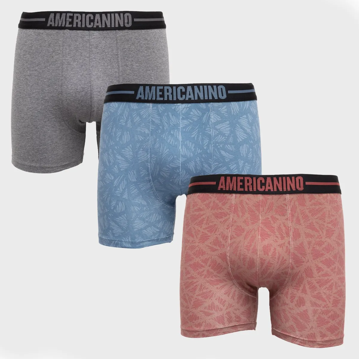AMERICANINO - Pack De 3 Boxers Algodón Hombre Americanino