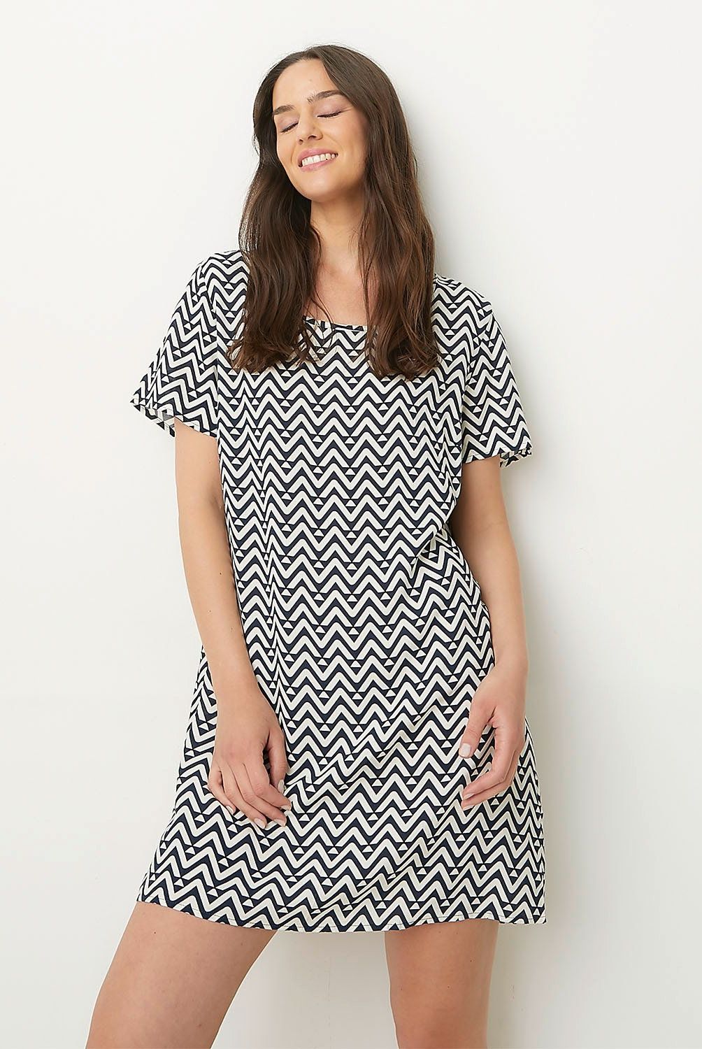 UNIVERSITY CLUB - Vestido Mini Mujer University Club Casual Viscosa