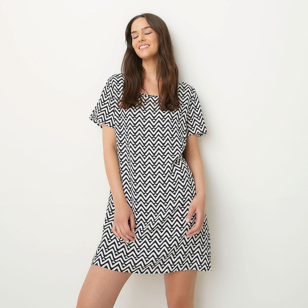 UNIVERSITY CLUB - Vestido Mini Mujer University Club Casual Viscosa