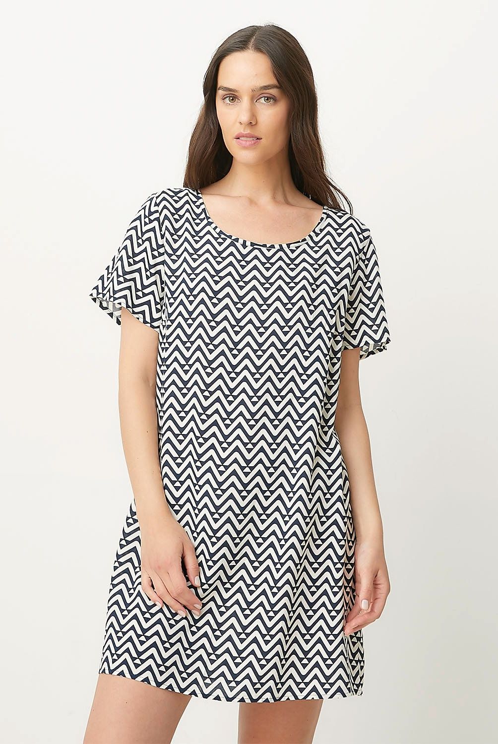 UNIVERSITY CLUB - Vestido Mini Mujer University Club Casual Viscosa