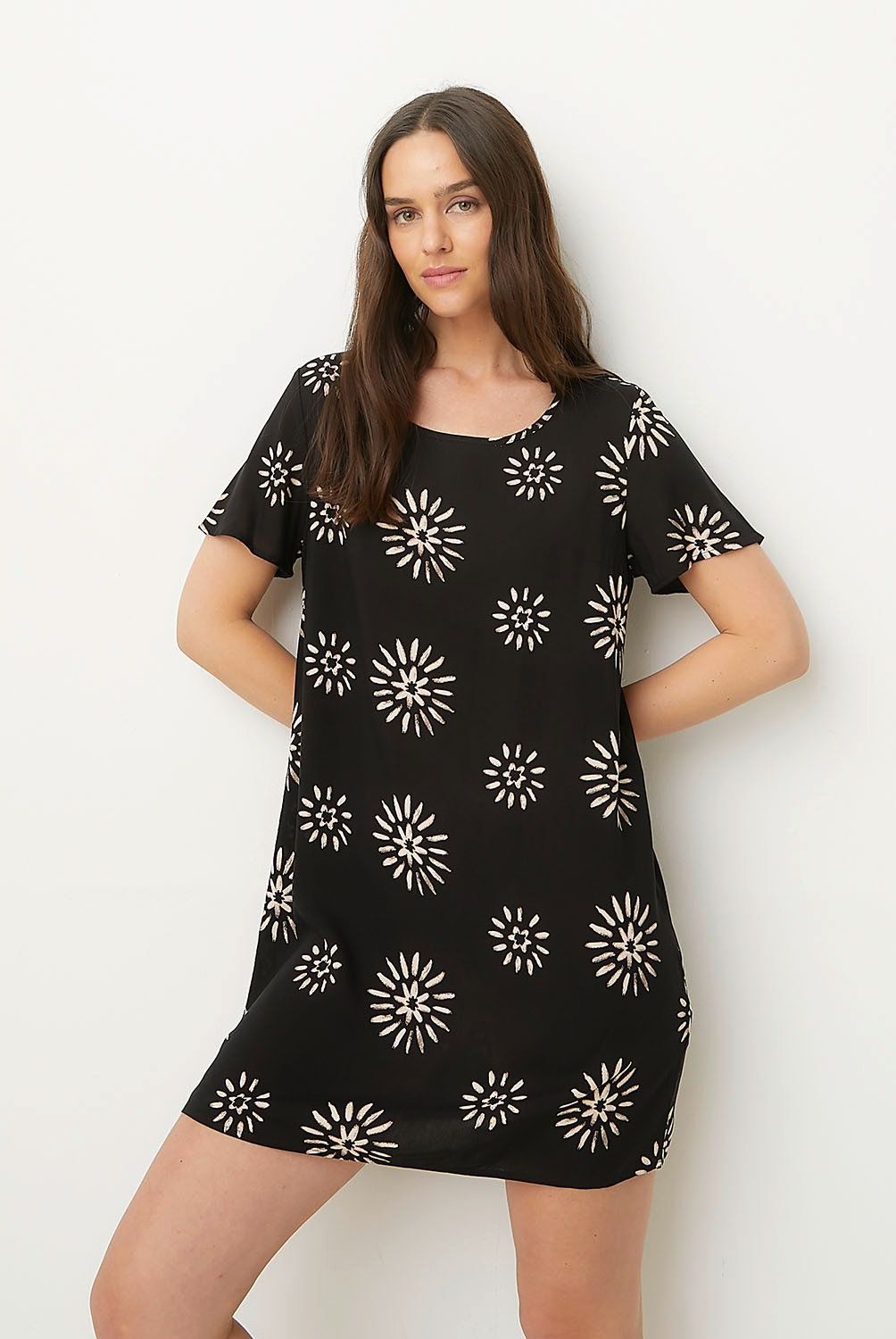 UNIVERSITY CLUB - Vestido Mini Mujer University Club Casual Viscosa