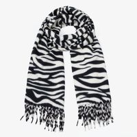 Bufanda Mujer Animal Print Sintética