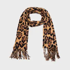 AMERICANINO - Bufanda Estampada Mujer Suave Y Cómoda