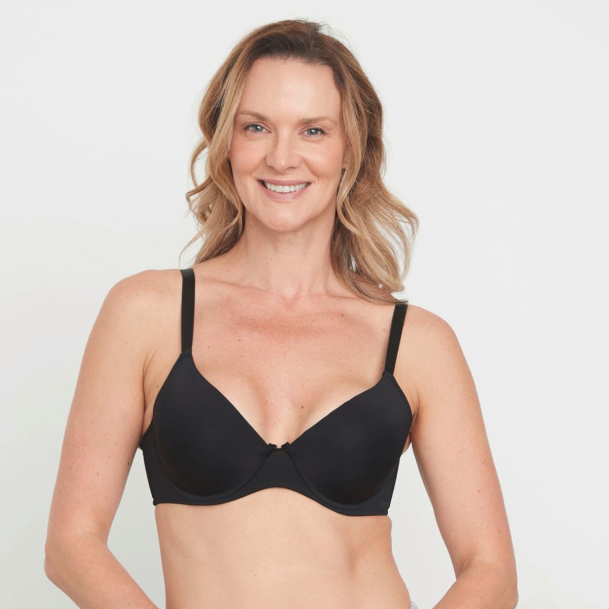 BLU - Pack De 3 Sostenes Microfibra Con Copa Mujer