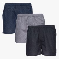 Pack De 3 Bóxers Algodón Hombre