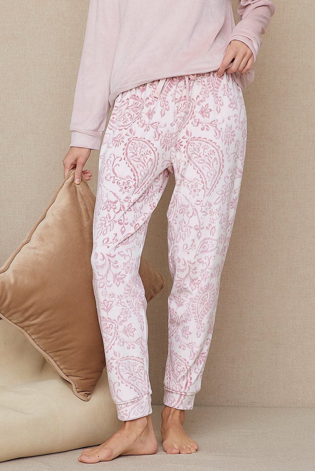 BLU - Pantalón de Pijama Mujer Blu