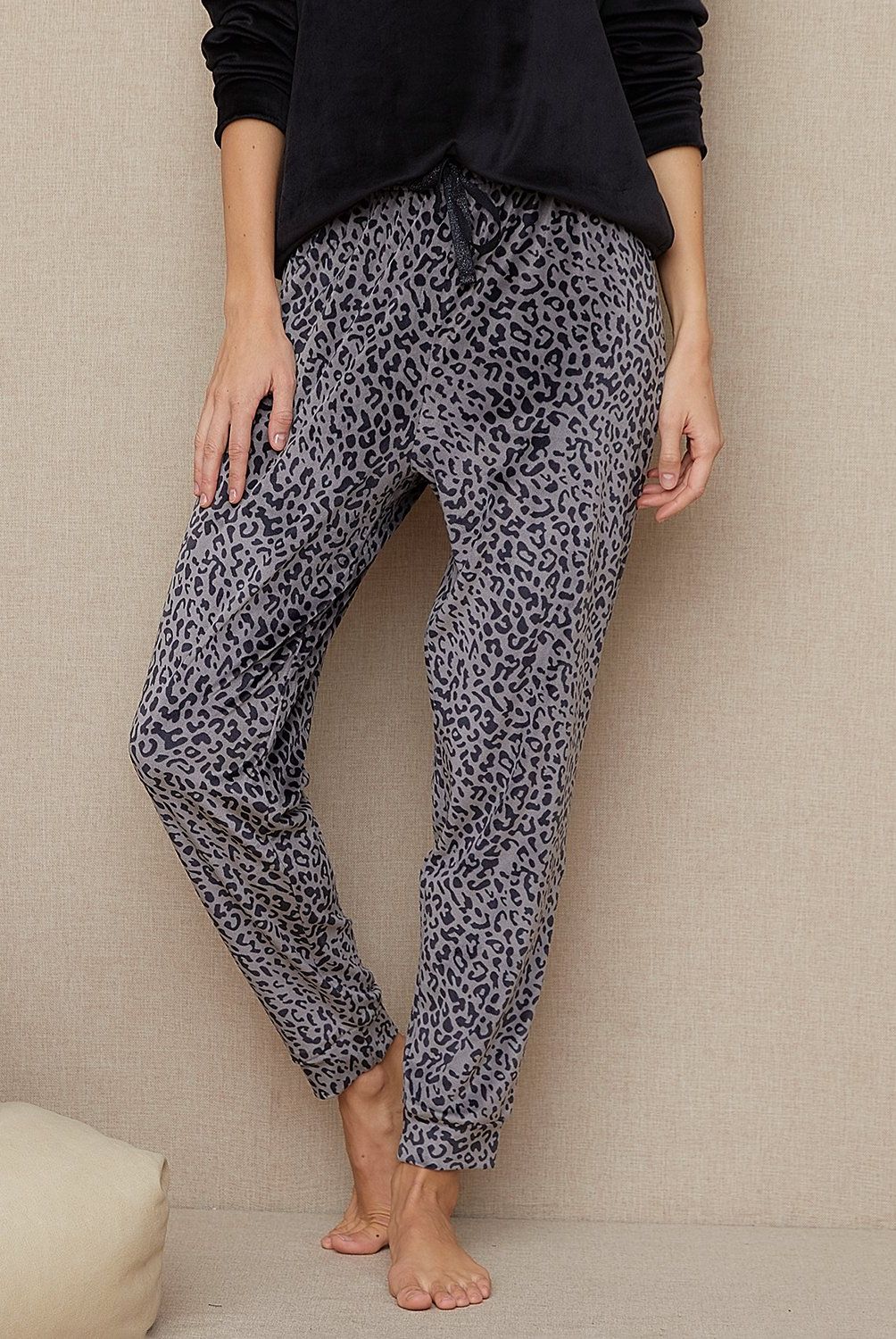 BLU - Pantalón de Pijama Mujer Blu
