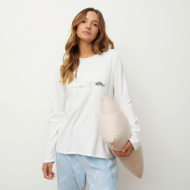 SYBILLA - Polera de Pijama Mujer Sybilla