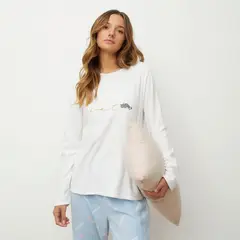 SYBILLA - Polera de Pijama Mujer