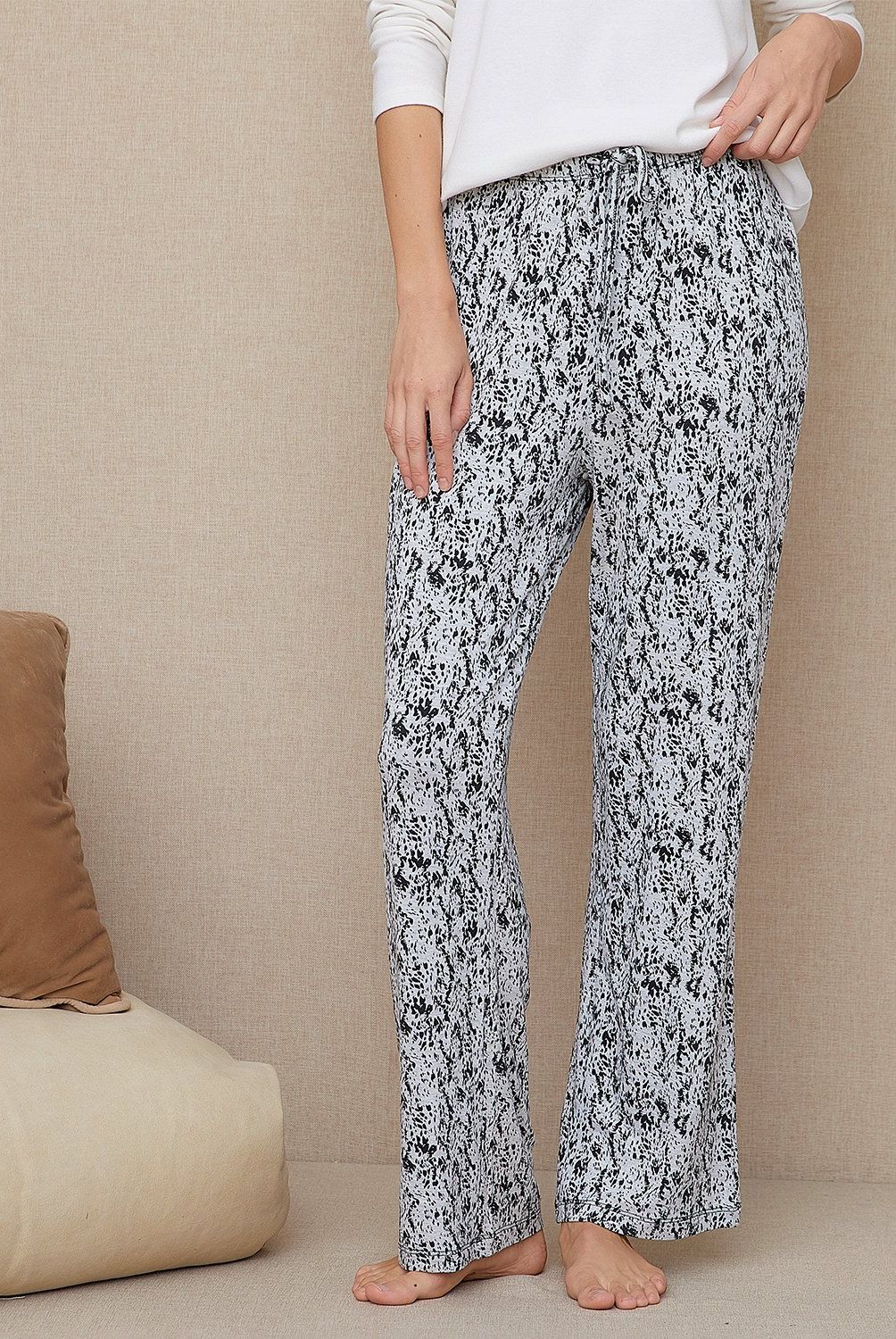 BLU - Pantalón de Pijama Mujer Blu
