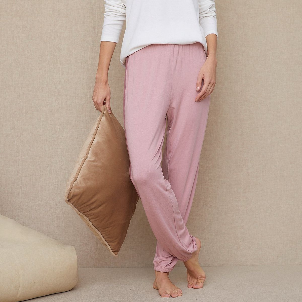 BLU - Pantalón de Pijama Mujer Blu