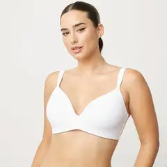 BLU - Sost�n Microfibra Liso Sin Copa Mujer