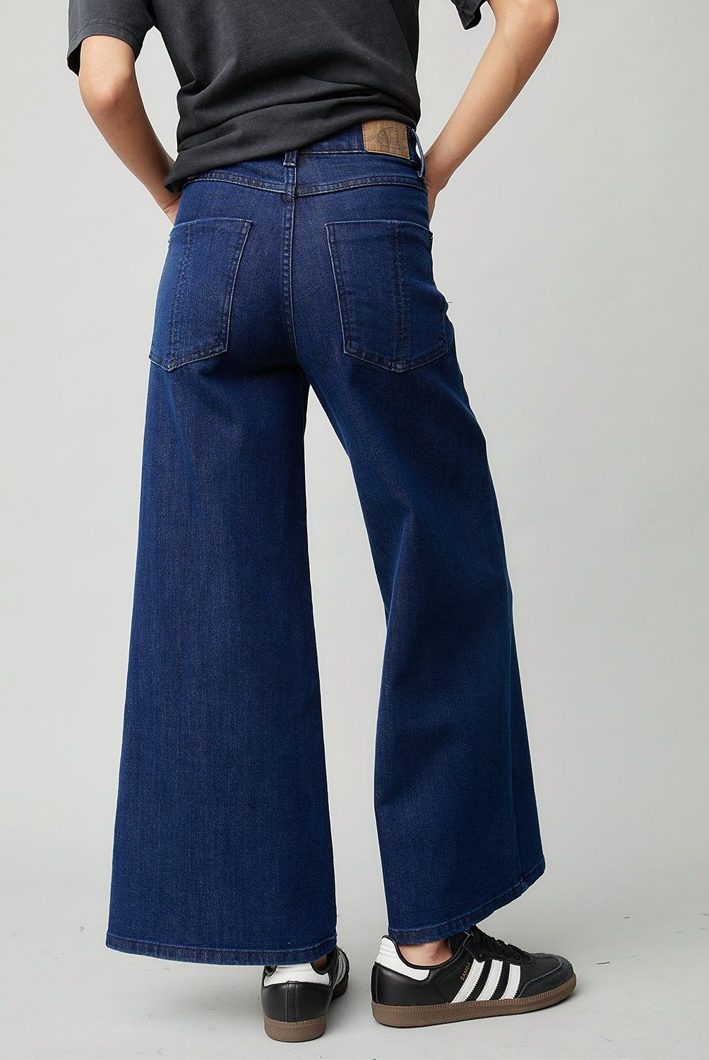 AMERICANINO - Jeans Wide Leg&nbsp;Tiro Alto Mujer Americanino