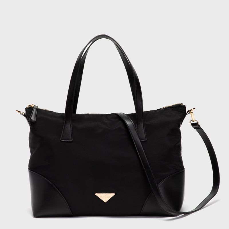 MOSSIMO - Cartera Negra Mujer Mossimo