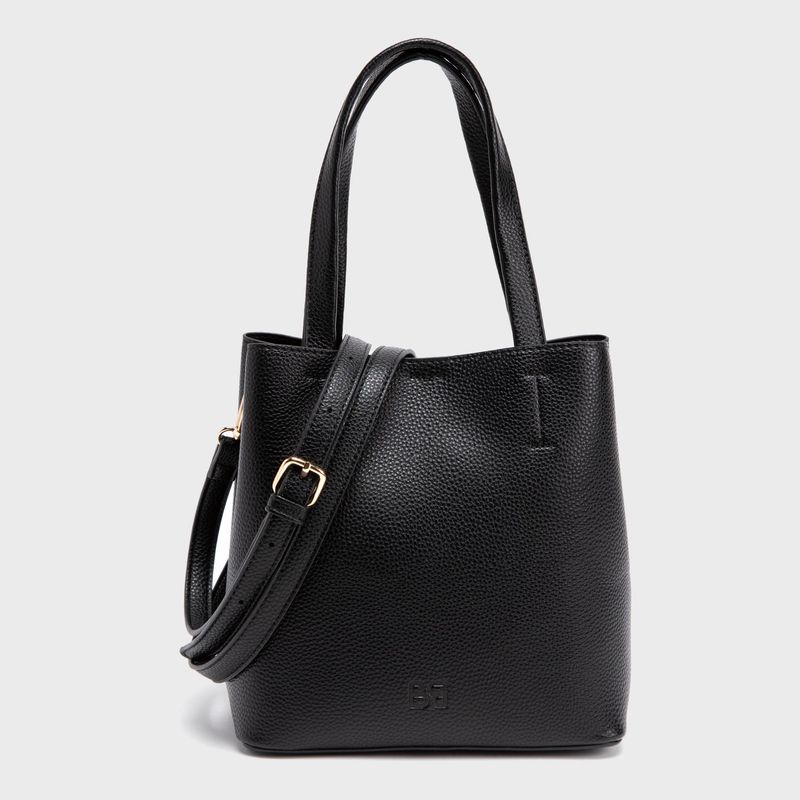 BASEMENT - Bolso Bandolera Basement Mujer Cuero Diseño Liso