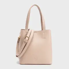 BASEMENT - Bolso Bandolera Mujer Cuero Diseño Liso